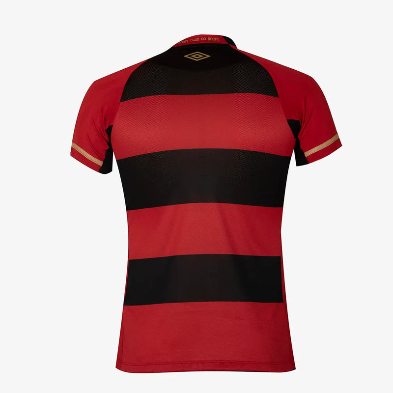 Camisa Sport Recife Home 25/26 Vermelha e Preta