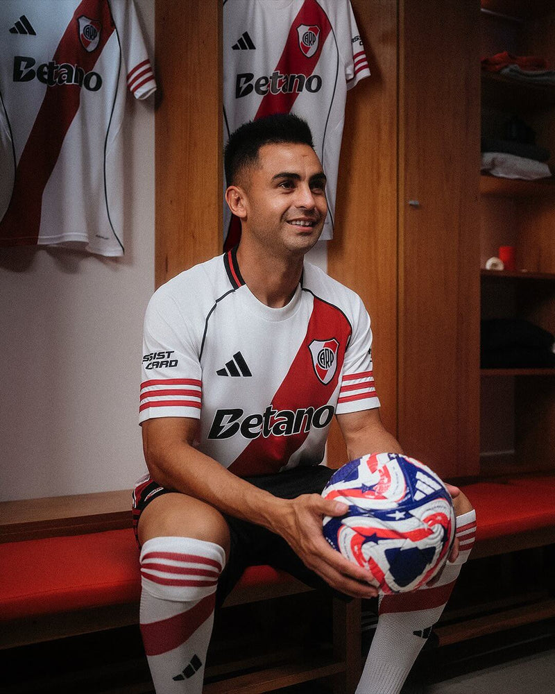 Camisa River Plate Home 25/26 Branca