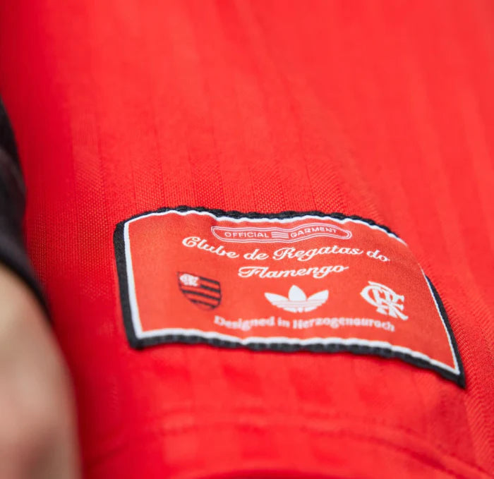Camisa Flamengo Terrace Icons 25/26 Vermelho