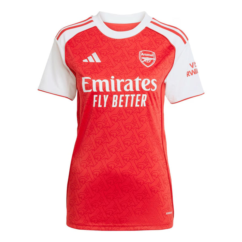 Camisa Arsenal Feminina Home 25/26 - Vermelha