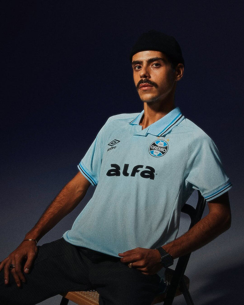 Camisa Grêmio Away 25/26 Celeste